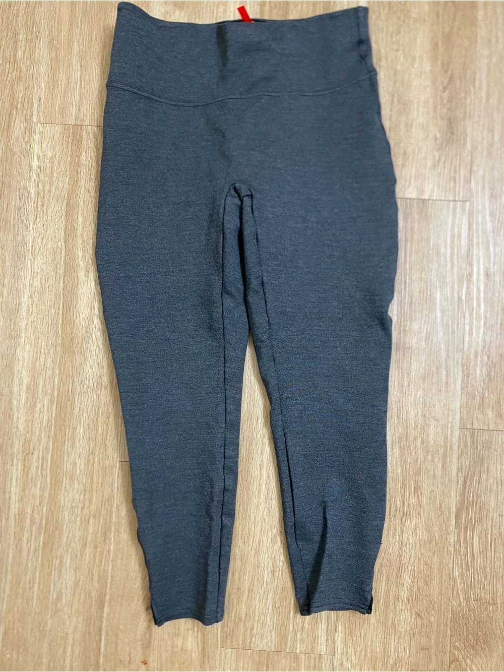 SPANX Charcoal Gray High-Waist Sculpting Leggings